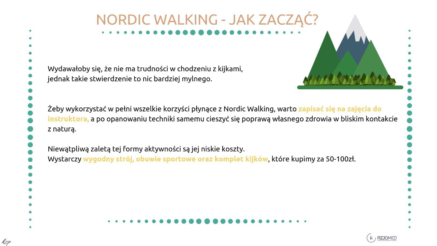 Nordic walking, jak zacząć chodzić z kijkami, co jest potrzebne do nordic walking
