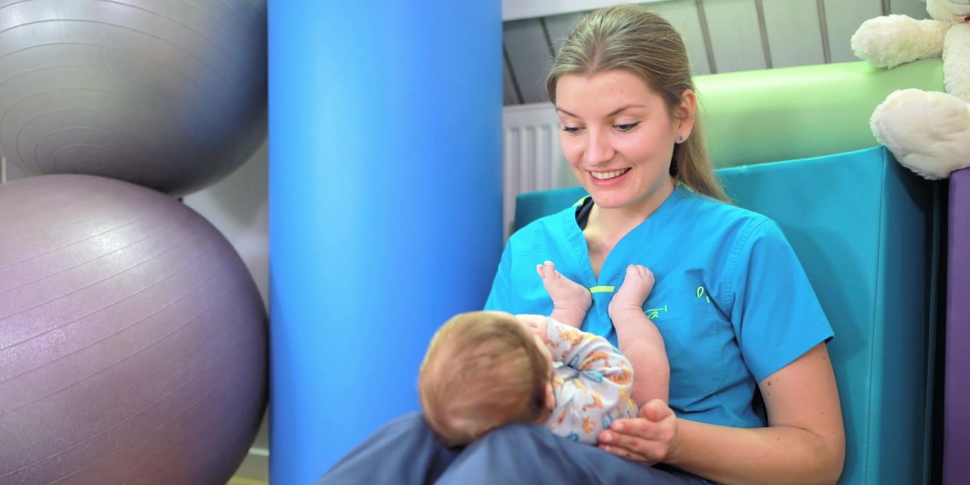 Wizyta z niemowlęciem u fizjoterapeuty